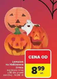 Carrefour Lampiony dynia halloween oferta