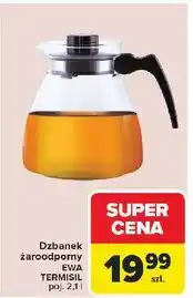 Carrefour Dzbanek żaroodporny ewa 2.1 l Termisil oferta