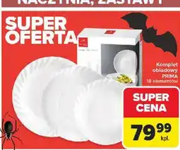 Carrefour Komplet obiadowy prima Bormioli Rocco oferta