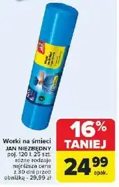 Carrefour Worki na śmieci ld 120 l Jan Niezbędny oferta