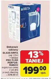 Carrefour Dzbanek filtrujący glass 2.5 l Brita oferta