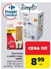 Carrefour Żarówka led 60 w e27 Carrefour oferta