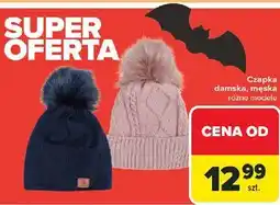 Carrefour Czapka damska oferta