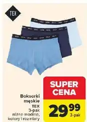 Carrefour Bokserki męskie Tex oferta