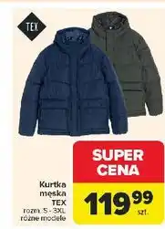 Carrefour Kurtka męska rozm. s-3xl Tex oferta
