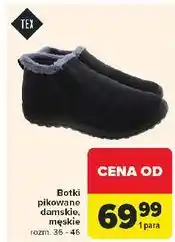 Carrefour Botki męskie 40-46 Tex oferta