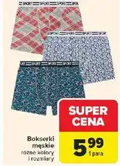 Carrefour Bokserki męskie oferta