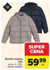 Carrefour Kurtka męska s-3xl Tex oferta