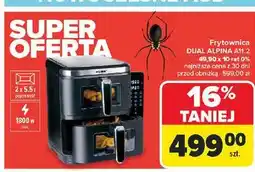 Carrefour Frytkownica dual a11 Alpina oferta