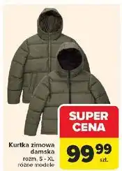 Carrefour Kurtka zimowa damska s-xl oferta