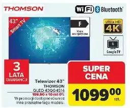 Carrefour Telewizor led 43 43qg4s14 Thomson oferta