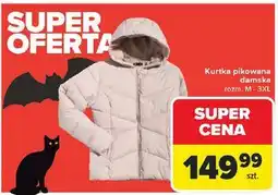 Carrefour Kurtka pikowana damska m-3xl oferta