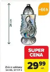 Carrefour Znicz szklany s7 oferta