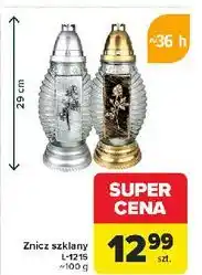 Carrefour Znicz szklany l-1215 oferta