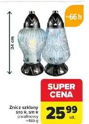 Carrefour Znicz szklany s11r oferta