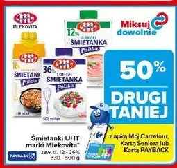 Carrefour Śmietanka polska 36% Mlekovita oferta