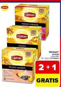 Carrefour Herbata Lipton Peach Mango oferta