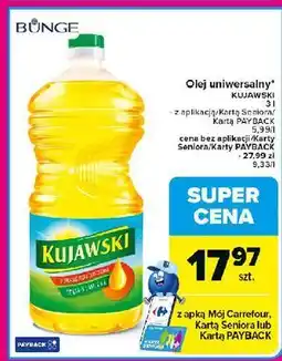 Carrefour Olej rzepakowy Kujawski oferta