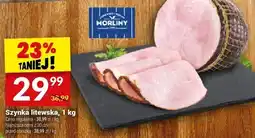 Twój Market Szynka litewska, 1 kg Morliny oferta
