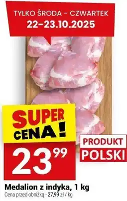 Twój Market Medalion z indyka, 1 kg Twój Market oferta