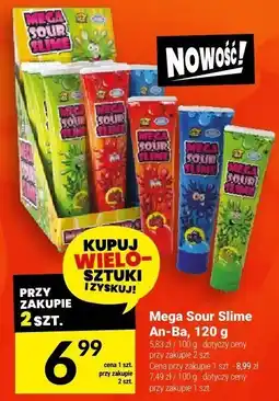 Twój Market Mega Sour Slime An-Ba, 120 g oferta