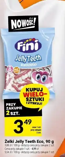 Twój Market Żelki Jelly Teeth Eco, 90 g Fini oferta