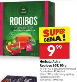 Twój Market Herbata Astra Rooibos 60T, 90 g oferta