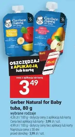 Twój Market Gerber Natural for Baby tuba, 80 g oferta