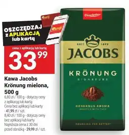 Twój Market Kawa Jacobs Krönung mielona, 500 g oferta