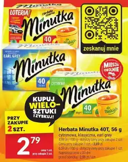 Twój Market Herbata Minutka 40T, 56 g oferta