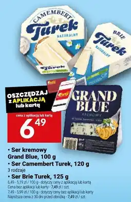 Twój Market Ser Brie Turek, 125 g oferta