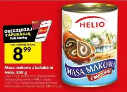 Twój Market Masa makowa z bakaliami Helio, 850 g oferta