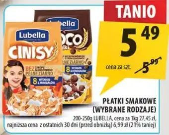 Arhelan Płatki smakowe Lubella oferta