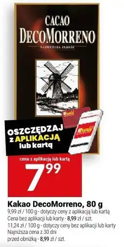 Twój Market Kakao DecoMorreno, 80 g oferta