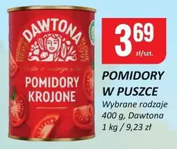 Chorten Pomidory w puszce krojone Dawtona oferta