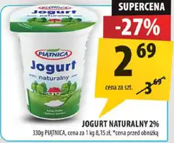 Arhelan Jogurt naturalny 2% Piątnica oferta