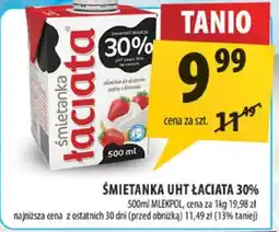 Arhelan Śmietanka UHT Łaciata 30% oferta