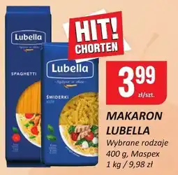 Chorten Makaron Lubella oferta
