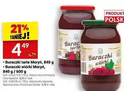 Twój Market Buraczki wiórki Moryn, 840 g / 600 g oferta