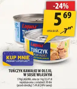 Arhelan Tuńczyk kawałki w oleju w sosie własnym Laguna oferta