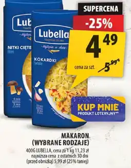 Arhelan Makaron różne rodzaje Lubella oferta