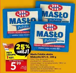 Twój Market Masło Polskie ekstra Mlekovita 82% tł., 200 g oferta