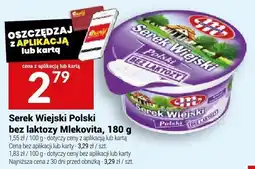 Twój Market Serek Wiejski Polski bez laktozy Mlekovita 180 g oferta