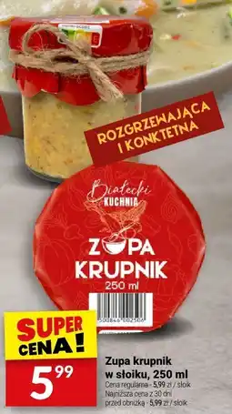 Twój Market Zupa krupnik w słoiku Diatecki Kuchnia, 250 ml oferta