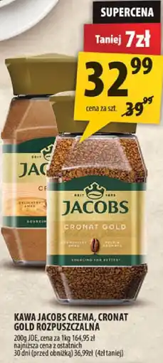 Arhelan Kawa Jacobs Crema, Cronat Gold rozpuszczalna oferta