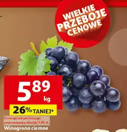Auchan Winogrona ciemne Auchan oferta