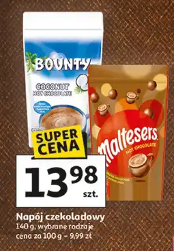 Auchan Napój czekoladowy Bounty lub Maltesers, 140 g, wybrane rodzaje Auchan oferta