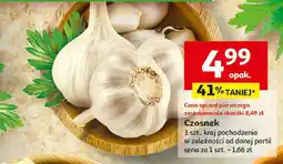 Auchan Czosnek 3 szt kraj pochodzenia w zależności od danej partii Auchan oferta