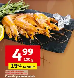 Auchan Krewetki parzone średnie Auchan oferta