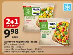 Auchan Warzywa na patelnię, 400 g, wybrane rodzaje Frosta oferta